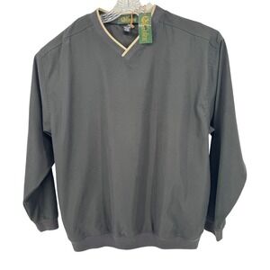 Treeline Collection Mens Pullover Long‎ Sleeve V Neck Golf Jacket L